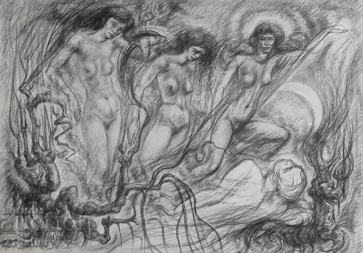 Prof. Petar Chuhovski (1922-1995) Lithograph 1978 - 5 Prof. Petar Chuhovski (1922-1995) Lithograph 1978 - 5