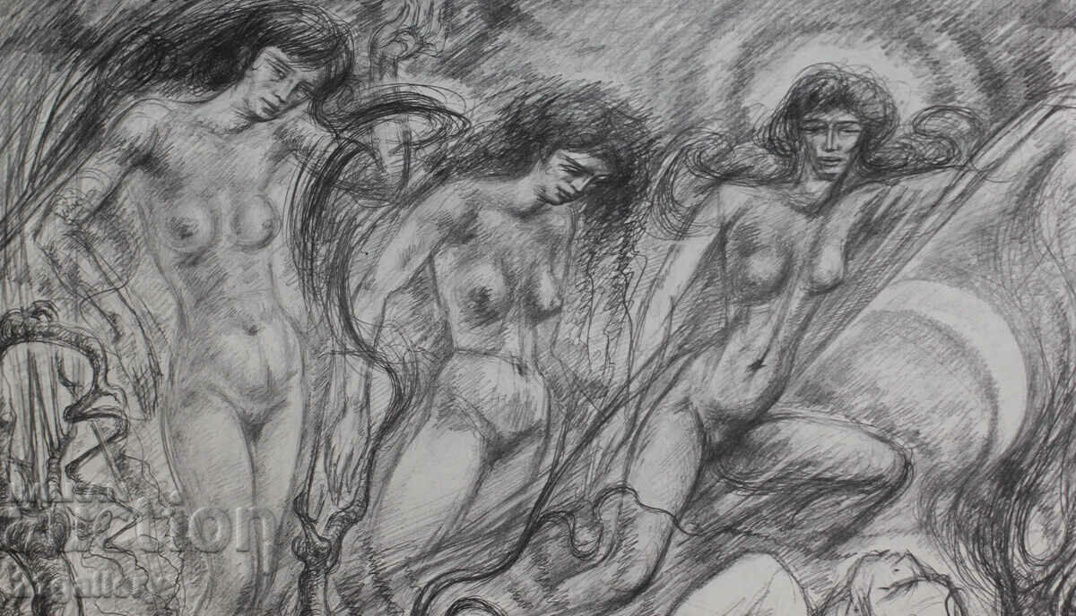 Prof. Petar Chuhovski (1922-1995) Lithograph 1978 - 6 Prof. Petar Chuhovski (1922-1995) Lithograph 1978 - 6