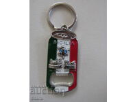 Metal key ring from Sicily, Italy-1