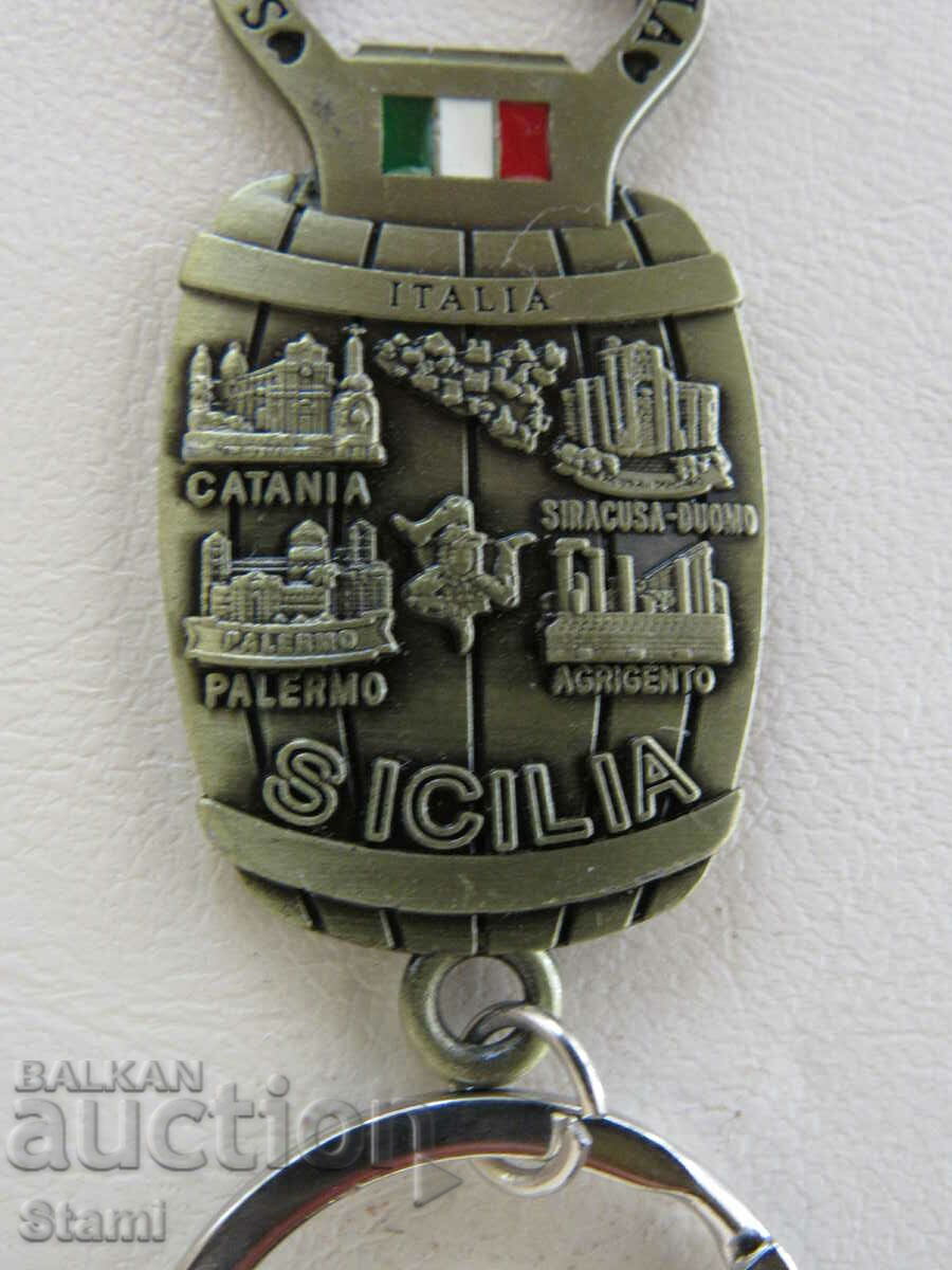 Μεταλλικό μπρελόκ από τη Σικελία, Ιταλία-1 - 6 Μεταλλικό μπρελόκ από τη Σικελία, Ιταλία-1 - 6