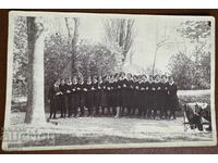 Schoolgirls from Vidin Girls High School near the Danube