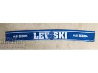 Levski Old School summer silk scarf