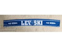 Levski Old School summer silk scarf