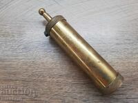 Brass powder magazine, shotgun, matchlock, pistol, rifle