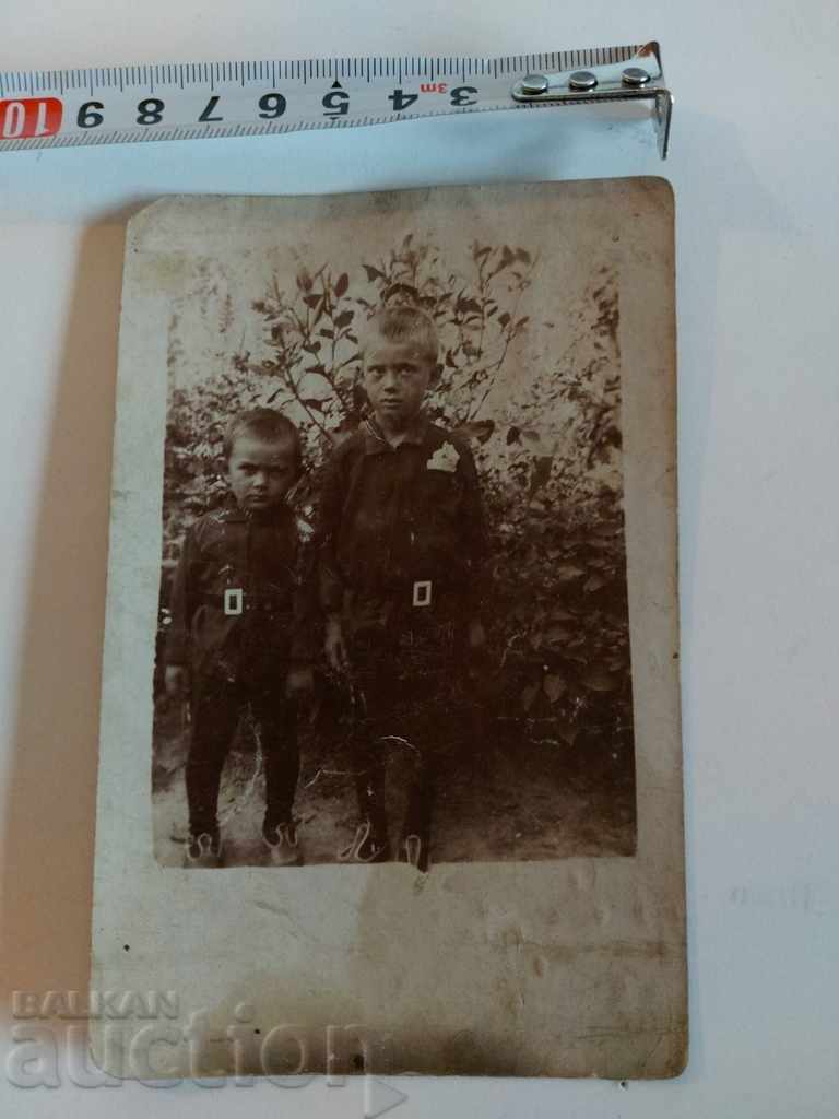 , CHILDREN OLD CHILDHOOD PHOTOGRAPH KINGDOM OF BULGARIA