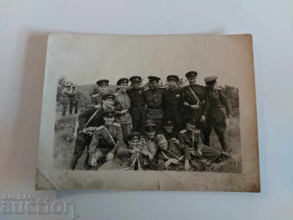 , SOLDIERS OLD MILITARY PHOTO PHOTOGRAPH BULGARIA