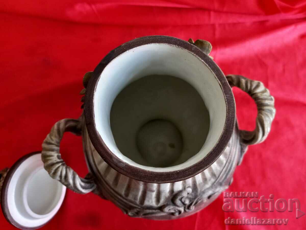 Bassano Unique Porcelain Dish, Urn, Vase with Lid Bassano - 5 Bassano Unique Porcelain Dish, Urn, Vase with Lid Bassano - 5