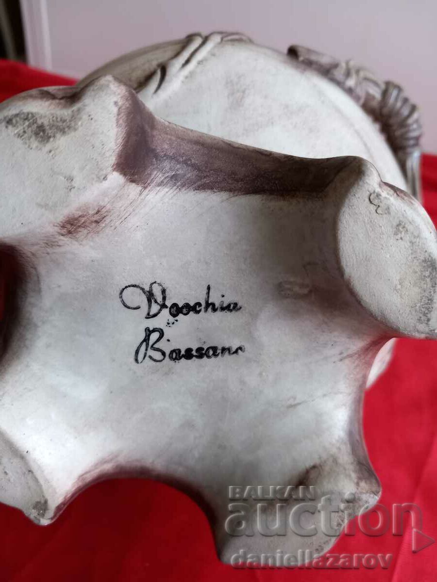 Bassano Уникат Порцеланов Съд , Урна , Ваза с Капак Басано - 6