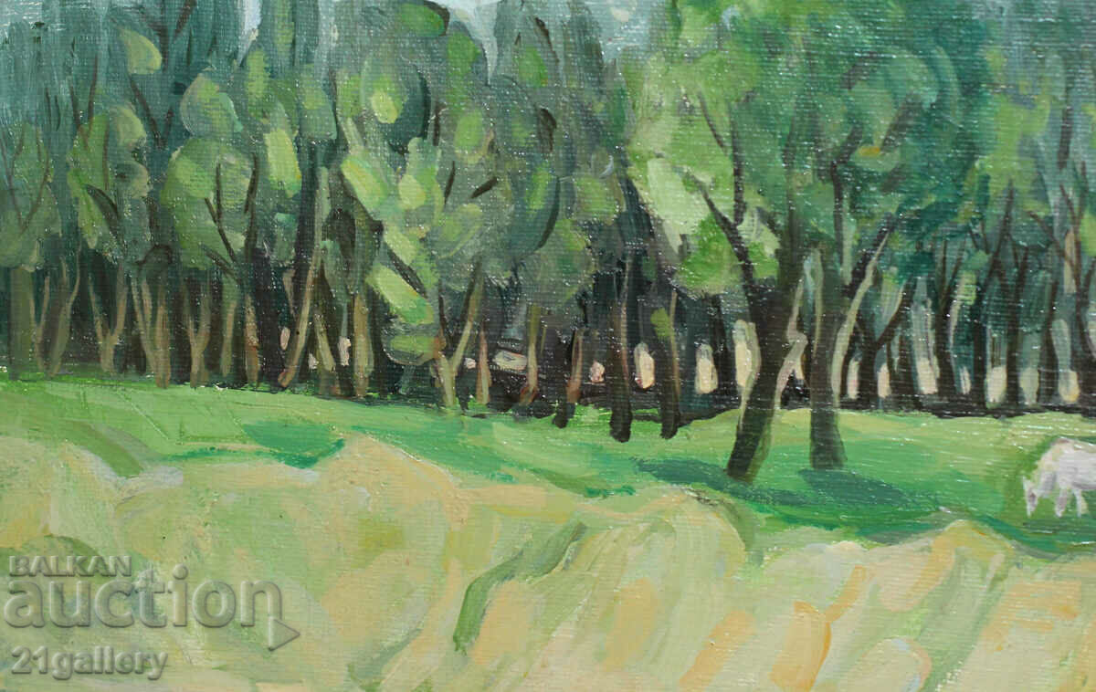 Delivery of Nikola Vichev (1942-2024) Landscape oil paints Delivery of Nikola Vichev (1942-2024) Landscape oil paints