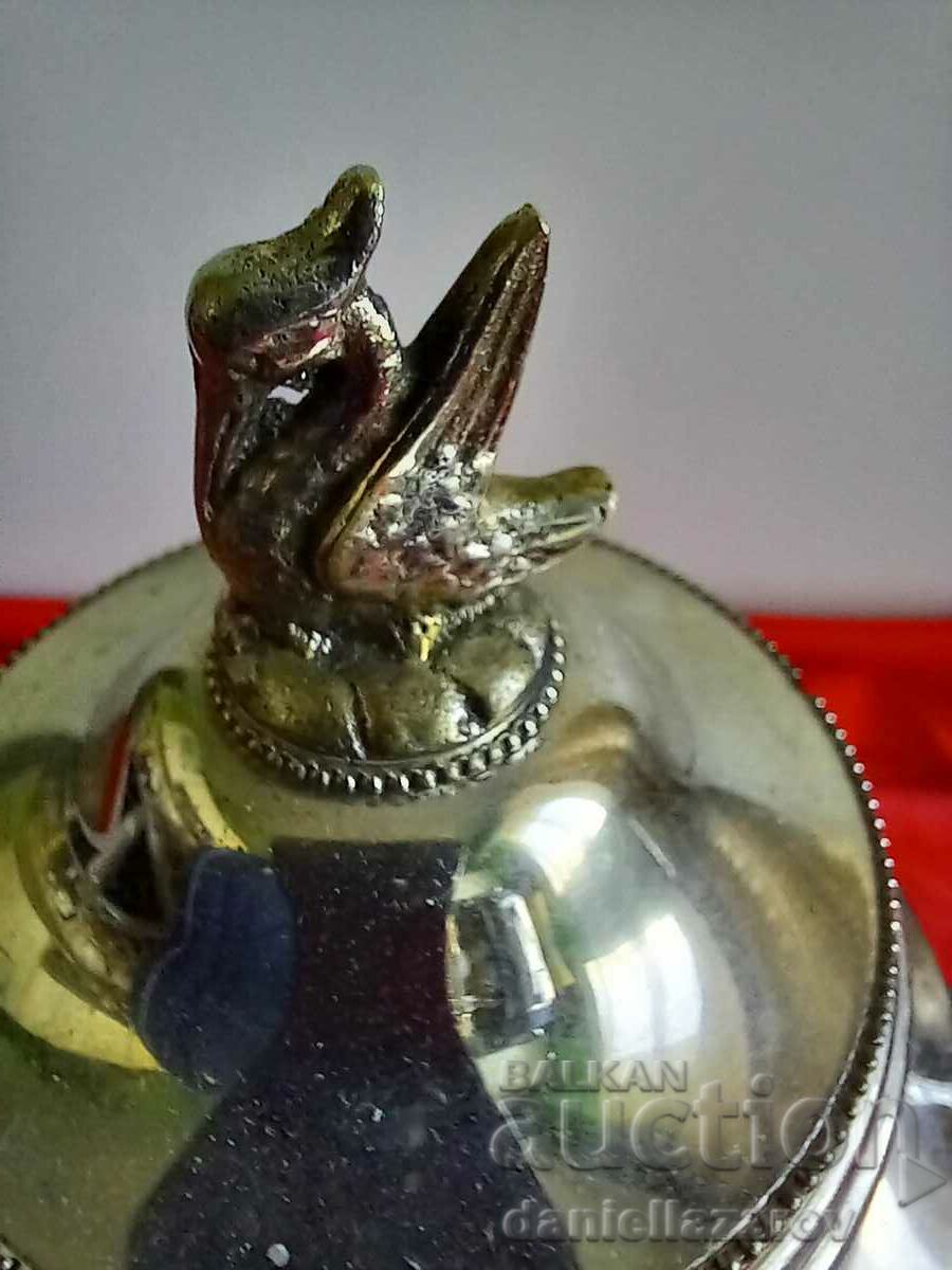 Urcior BAROC placat cu argint vechi, ceainic cu preț 65.00 BGN | € 33.23 Urcior BAROC placat cu argint vechi, ceainic cu preț 65.00 BGN | € 33.23