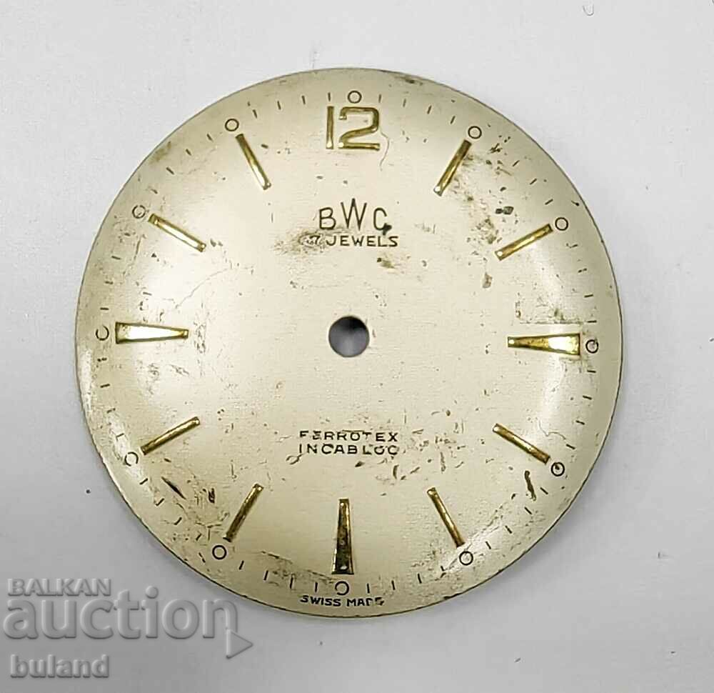 Swiss Watch Dial BWC Ferrotex SWISS