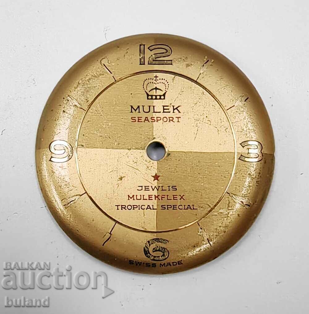 Mulek Seasport SWISS Swiss Watch Dial