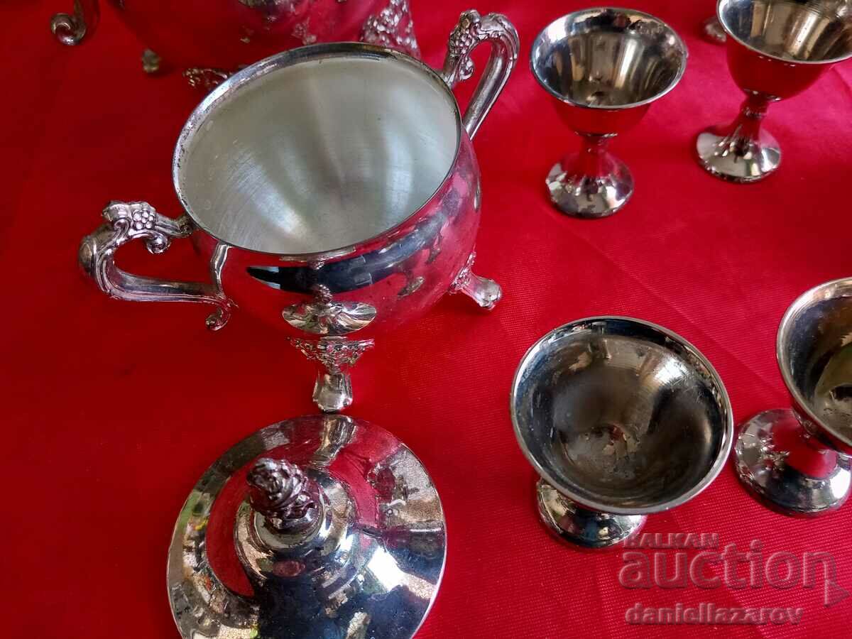 Auction Old SILVER Baroque Service BMF Auction Old SILVER Baroque Service BMF