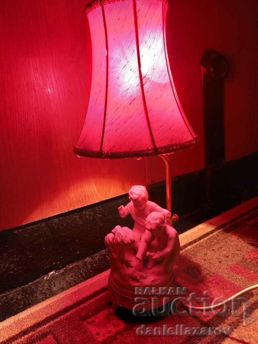 Unterweissbach Old Table Lamp, Cherubs, Angels - 7 Unterweissbach Old Table Lamp, Cherubs, Angels - 7