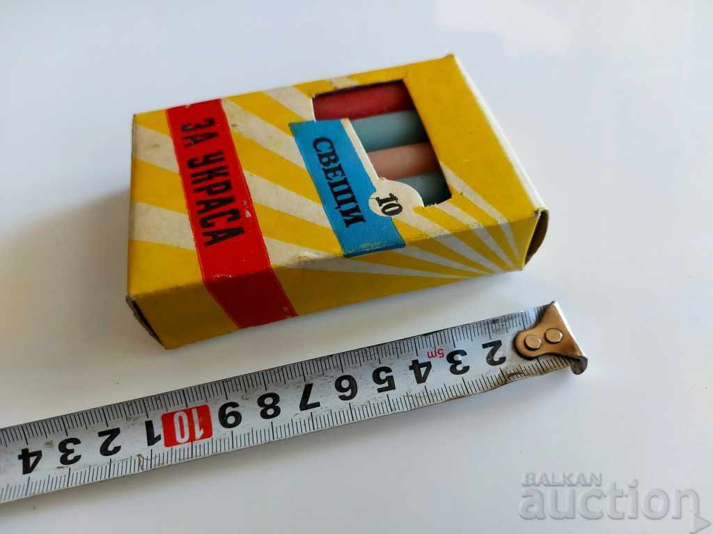 ,SOTC CANDLE SET FOR DECORATION SOTCA CANDLE with price 19.00 BGN | € 9.71