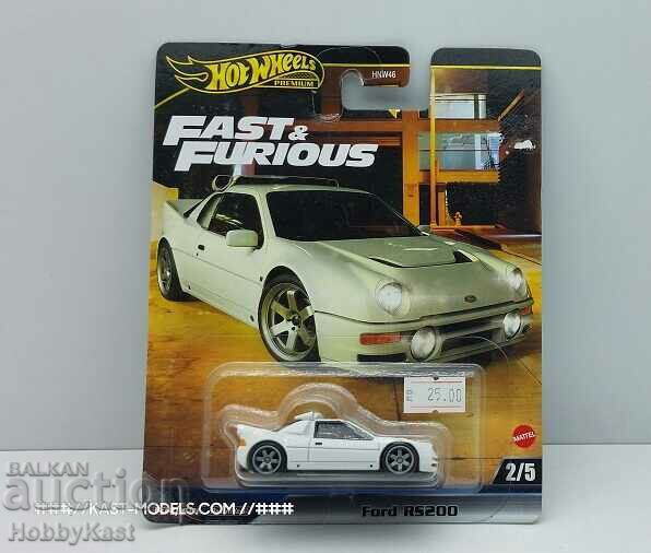 Ford RS200 HotWheels Premium 1/64