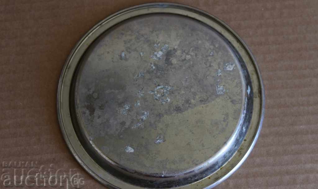 Auction  . 1980 MOSCOW OLYMPICS ADVERTISING METAL PLATE