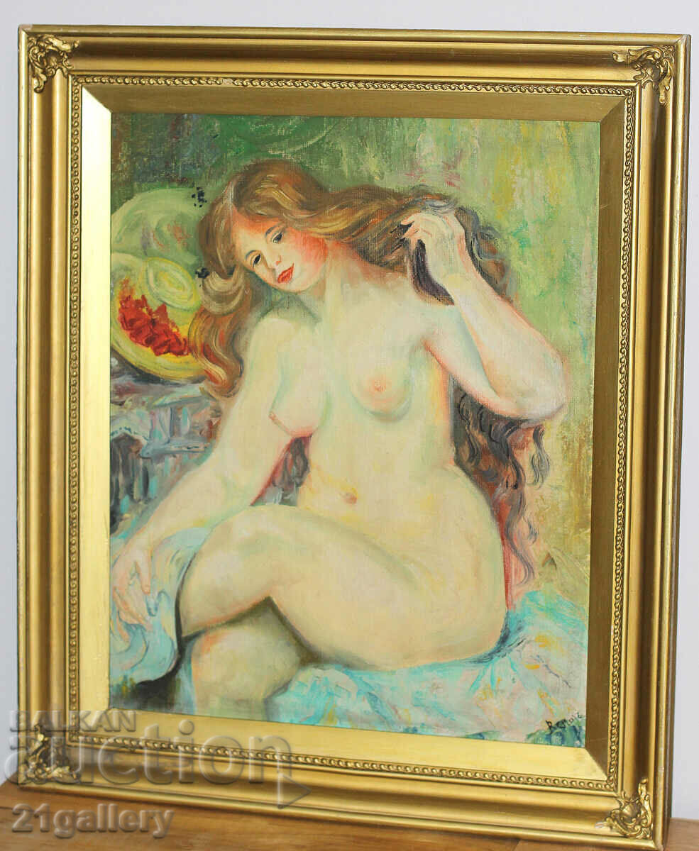 Auction Pierre Auguste Renoir - oil reproduction Auction Pierre Auguste Renoir - oil reproduction