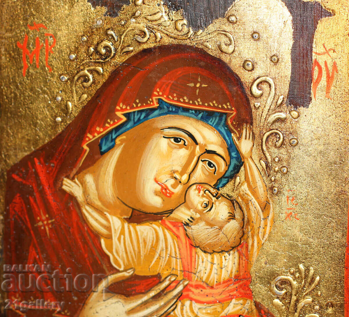 Contemporary icon of the Holy Mother of God with the Child - 5 Contemporary icon of the Holy Mother of God with the Child - 5