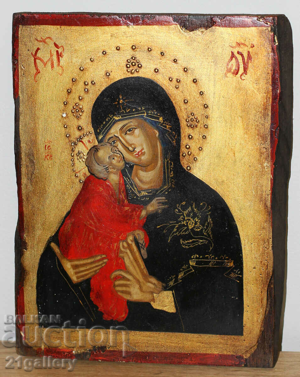 Съвременна икона Света Богородица с Младенеца с цена 500.00 лв. | € 255.65 Съвременна икона Света Богородица с Младенеца с цена 500.00 лв. | € 255.65