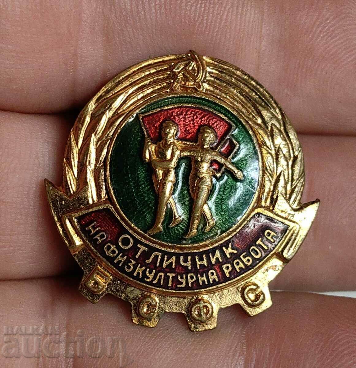 . EXCELENȚĂ ÎN MUNCĂ FIZICĂ BADGE MEDALIA BADGE