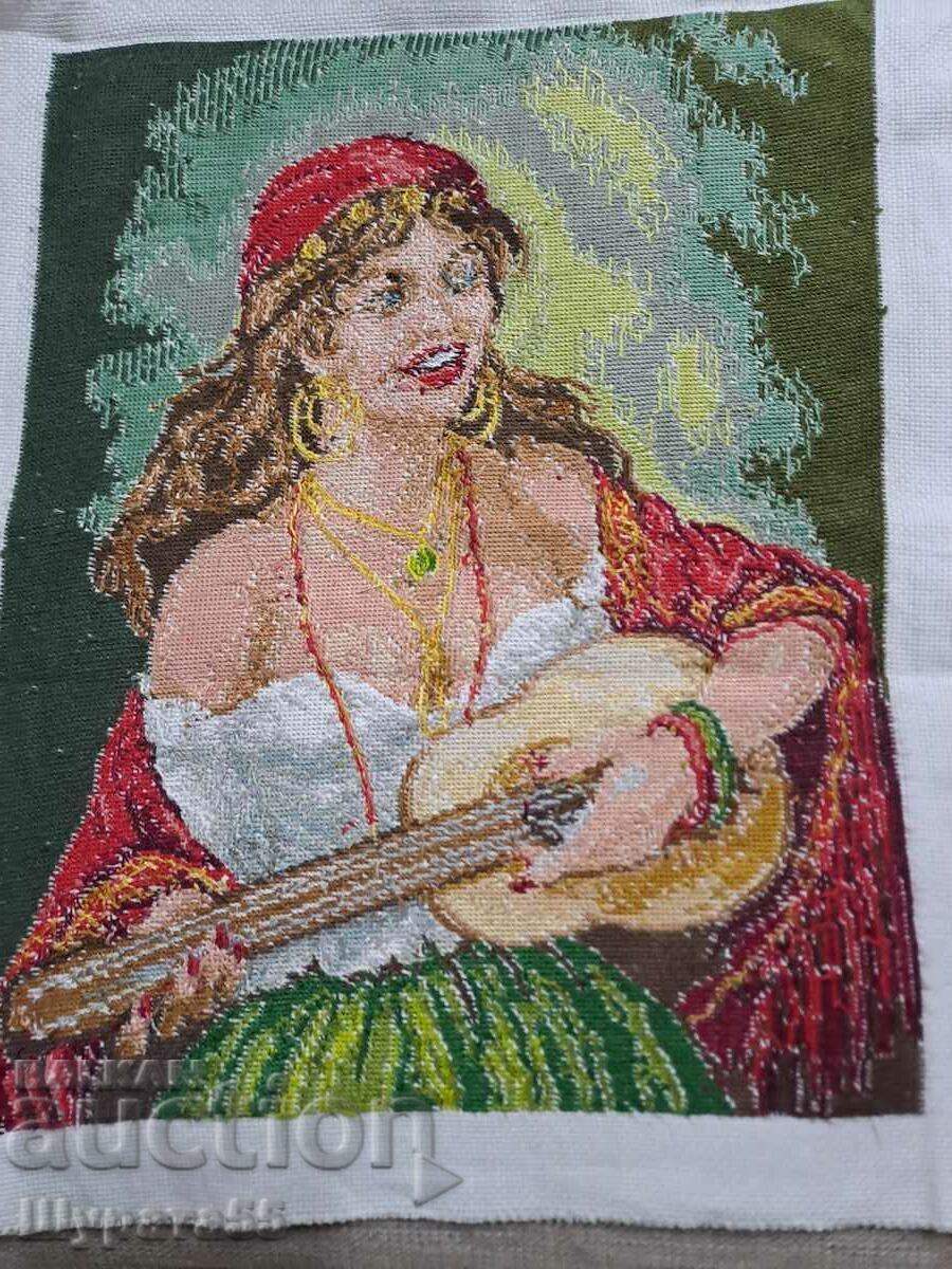 Tapestry Gypsy 33cm. 36 cm. super with price 120.00 BGN | € 61.36