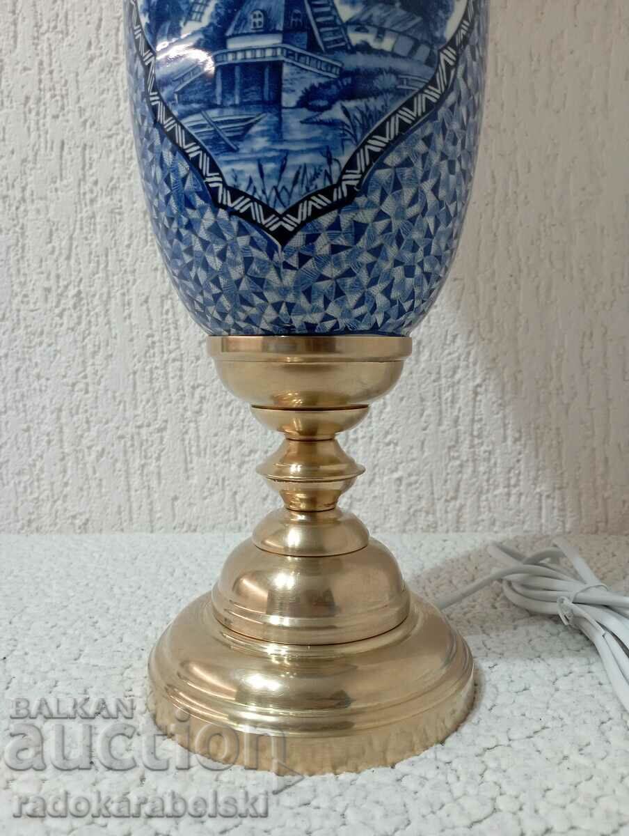 A beautiful large antique porcelain lamp with price 199.90 BGN | € 102.21 A beautiful large antique porcelain lamp with price 199.90 BGN | € 102.21