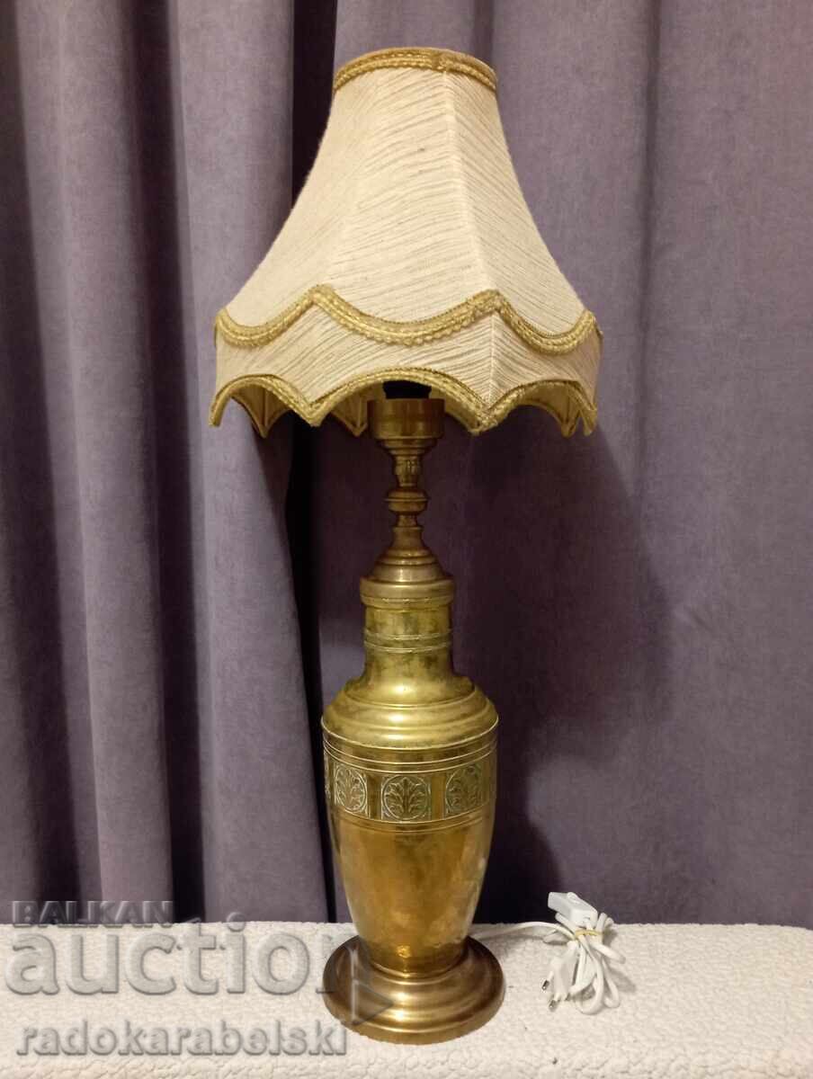 Set două lămpi foarte mari din alamă antică - lampă cu preț € 204.47 | 399.91 BGN