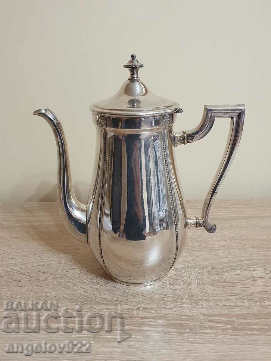 Silver Plated Metal Teapot!!!