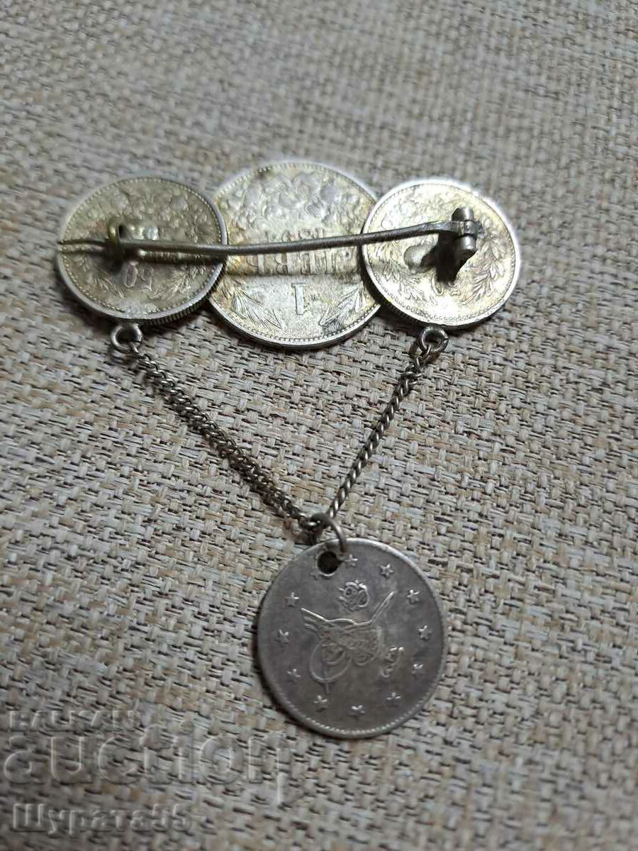 Παλιά ΚΑΡΦΙΛΑ 13/62 γρ. 5cm/6cm Ασήμι με τιμή 70.00 BGN | € 35.79