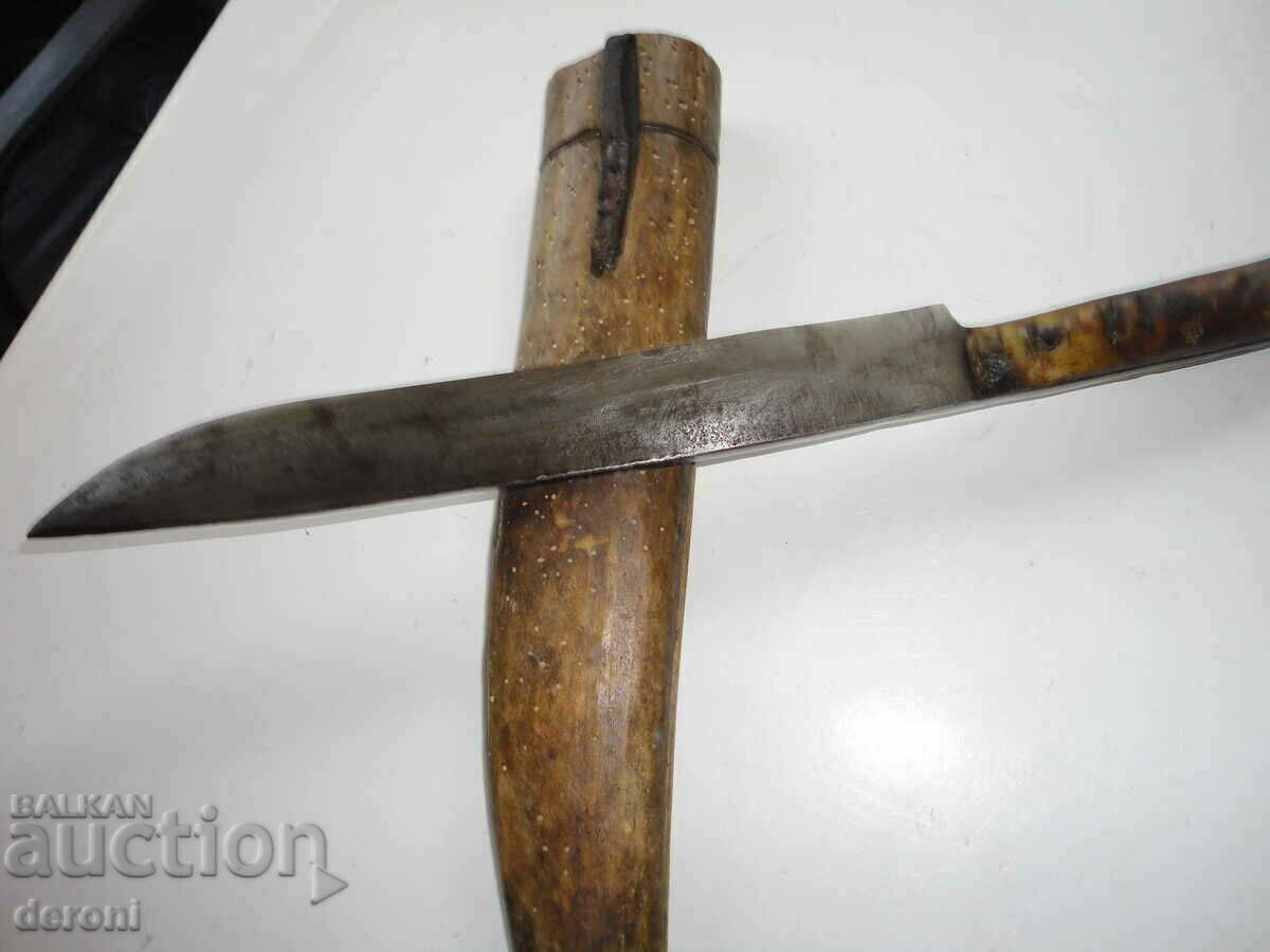 Renaissance huge shepherd's knife karakulak with cania - 5 Renaissance huge shepherd's knife karakulak with cania - 5