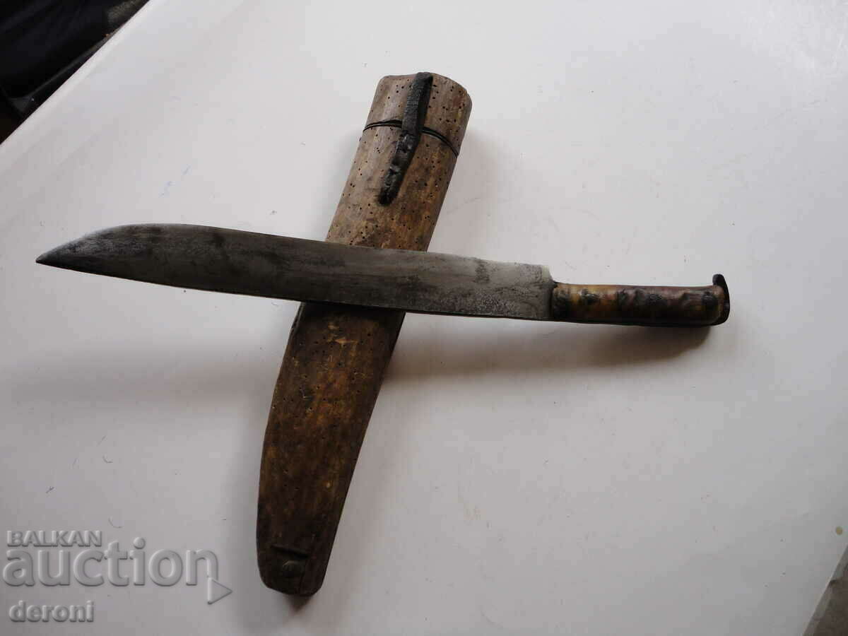 Renaissance huge shepherd's knife karakulak with cania - 6 Renaissance huge shepherd's knife karakulak with cania - 6