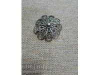 Παλιά καρφίτσα φιλιγκράν 4/43 γρ. 3,5 εκ.