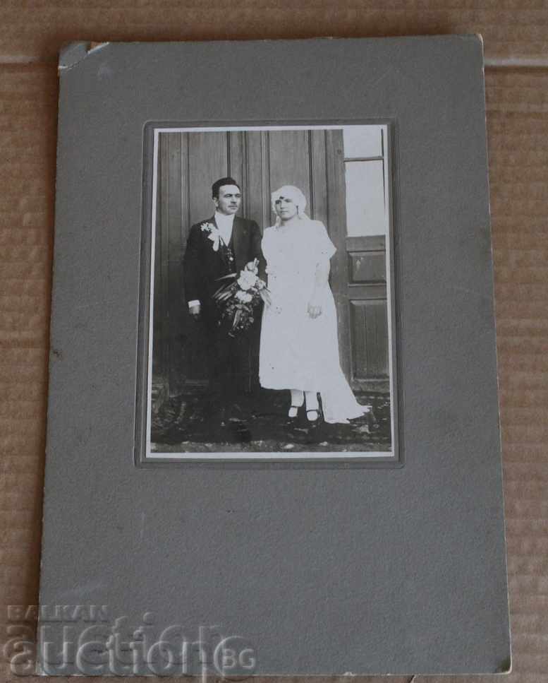 СВАТБА СВАТБЕНА ЦАРСКА СНИМКА КАРТОН ЦАРСТВО БЪЛГАРИЯ - 5 СВАТБА СВАТБЕНА ЦАРСКА СНИМКА КАРТОН ЦАРСТВО БЪЛГАРИЯ - 5