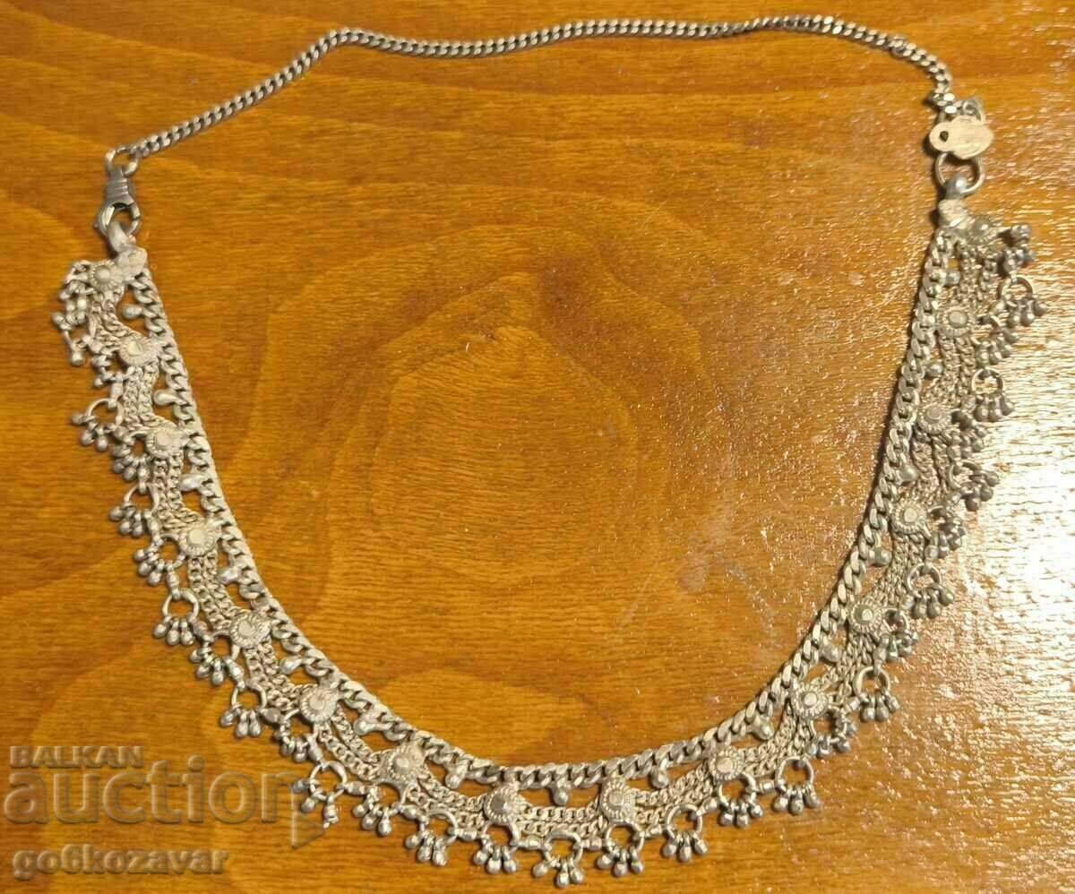 Old silver plated necklace! Jewelry! For folk costume! with price 24.90 BGN | € 12.73
