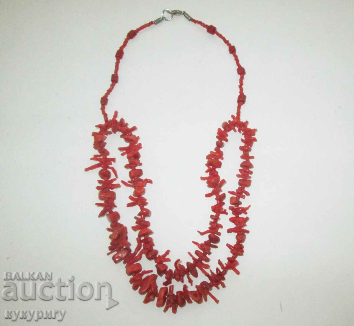 Women's necklace necklace jewelry natural red coral