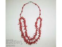 Women's necklace necklace jewelry natural red coral