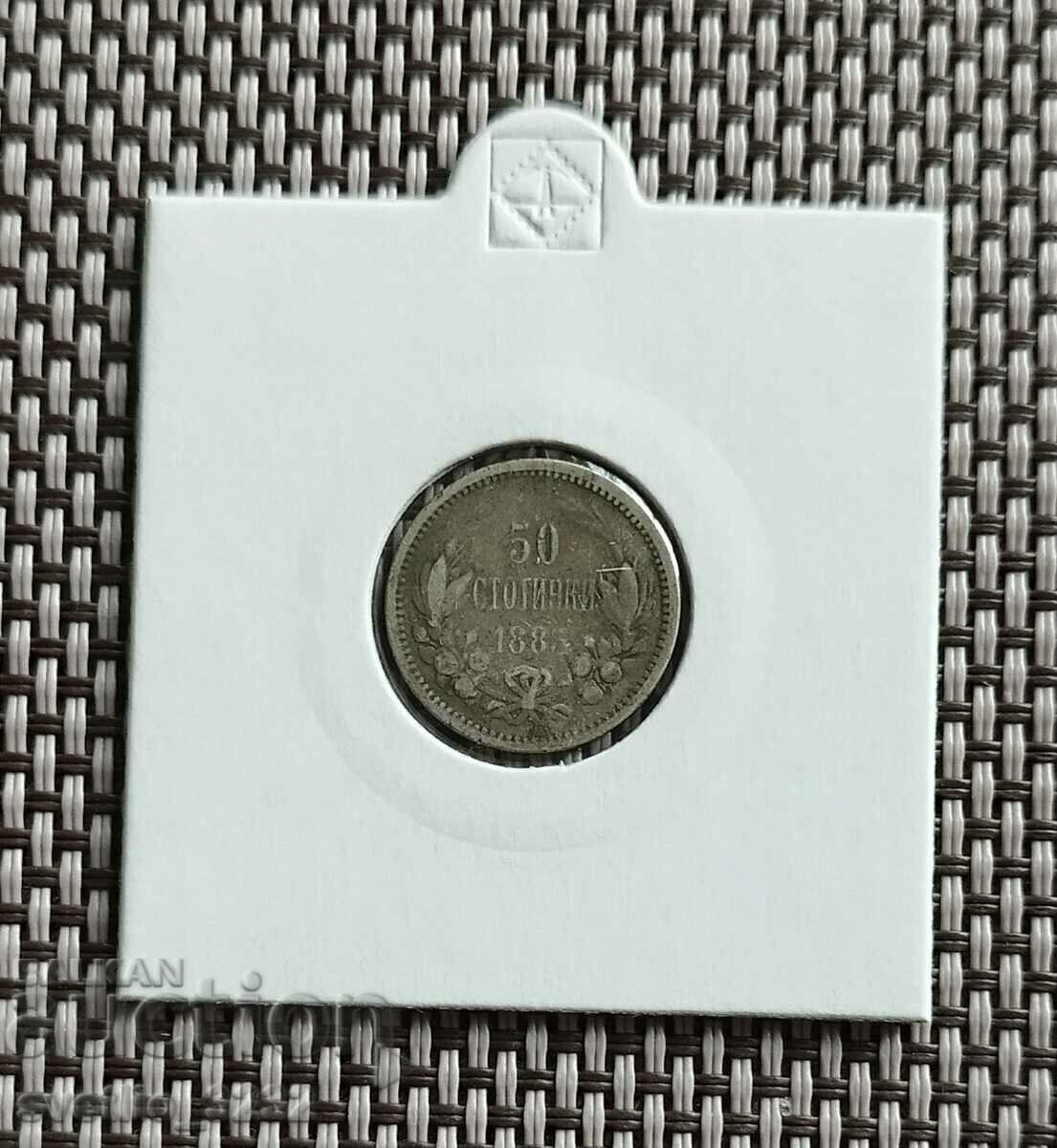 50 cents 1883 50 cents 1883