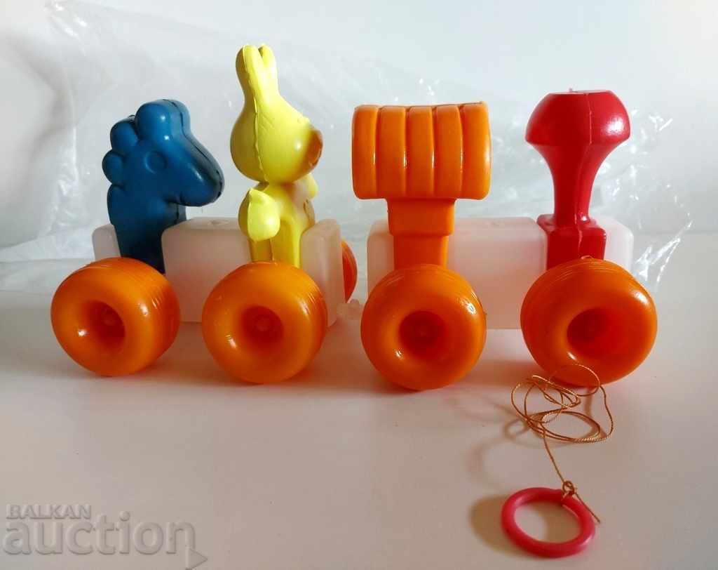 Delivery of . SOC CHILDREN'S PLASTIC PULL TRAIN TOY Delivery of . SOC CHILDREN'S PLASTIC PULL TRAIN TOY
