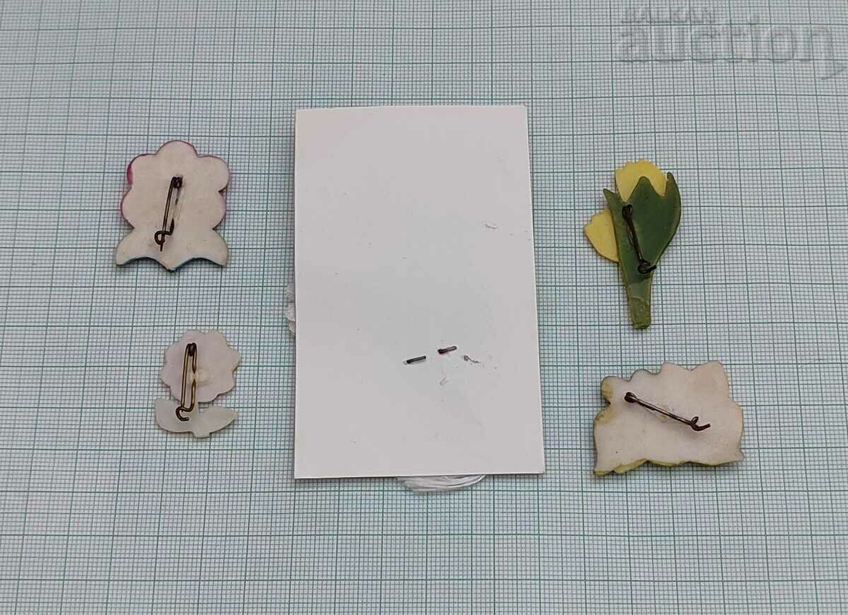 FLOWERS OLD MARTENITSI LOT 6 PCS with price 9.00 BGN | € 4.60 FLOWERS OLD MARTENITSI LOT 6 PCS with price 9.00 BGN | € 4.60