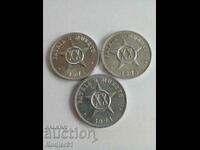 1971 20 centavos Cuba 3 buc