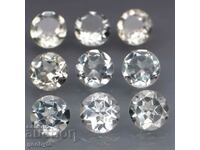 9 pcs. /8.95Ct Natural Green Amethyst