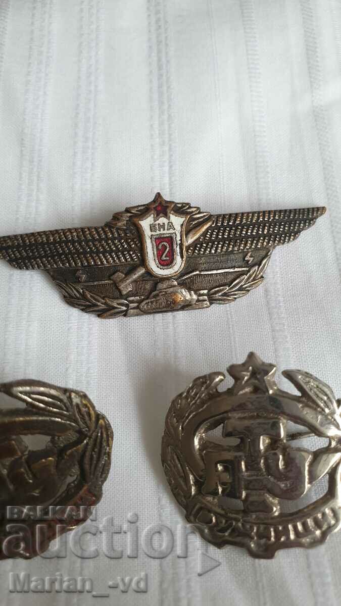 Delivery of Military badge and school cockades Delivery of Military badge and school cockades