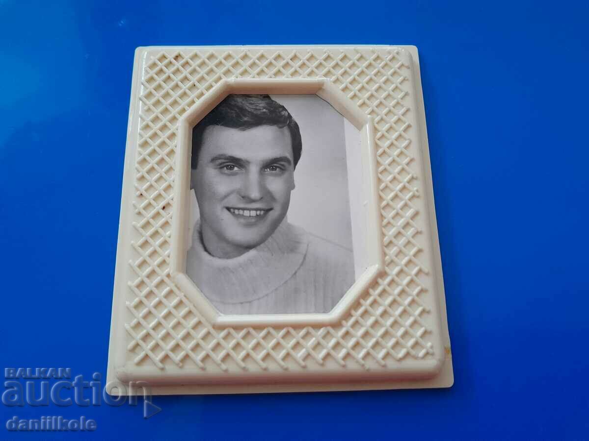 *$*Y*$* OLD MIRROR WITH BORIS GOJUNOV ON BACK *$*Y*$* with price 14.67 BGN | € 7.50