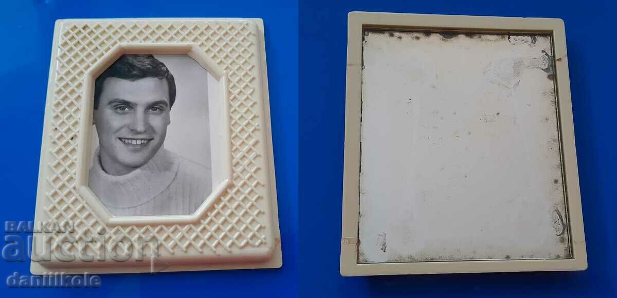 *$*Y*$* OLD MIRROR WITH BORIS GOJUNOV ON BACK *$*Y*$*