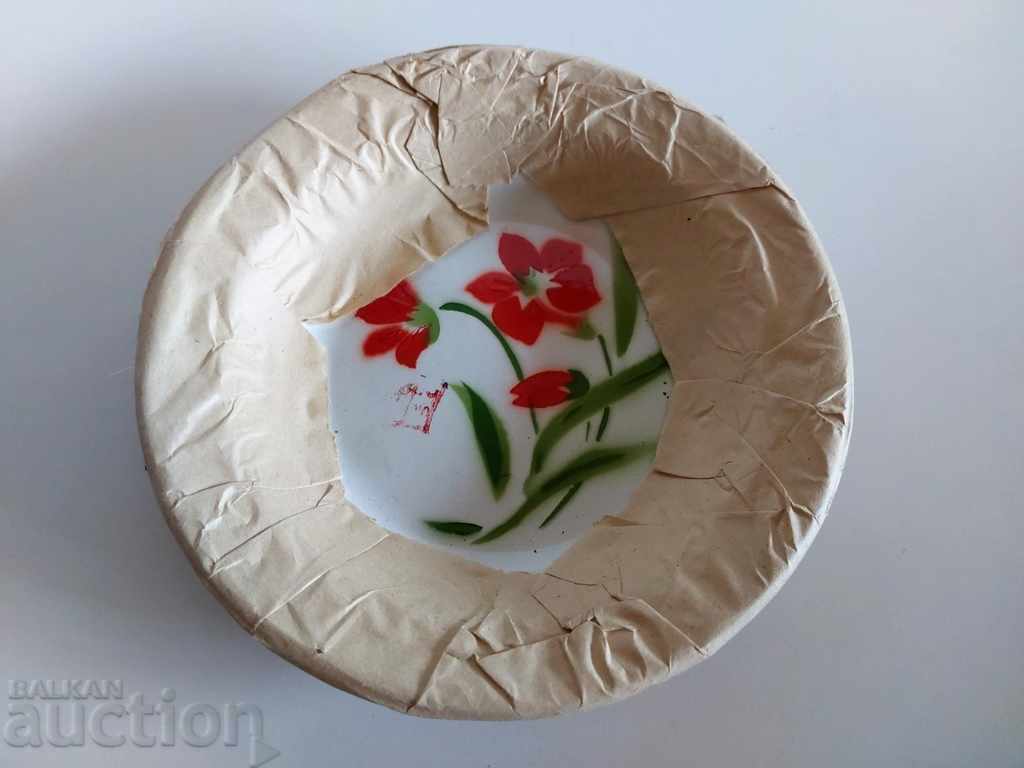 .SOC NORTH KOREA DPRK UNUSED ENAMEL METAL PLATE with price 15.00 BGN | € 7.67