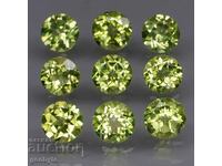 9 pcs. /4.76Ct Natural Peridot Pakistan