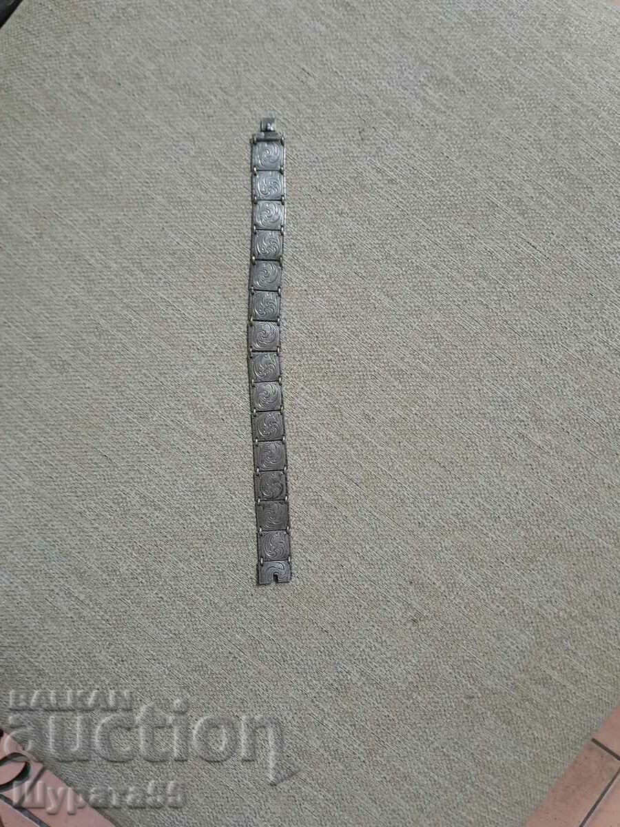 Old silver bracelet 21/64g. 19/6 cm.