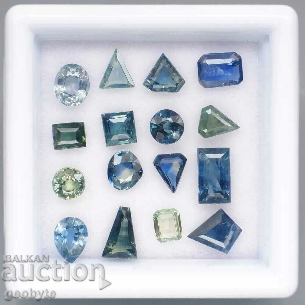 16 buc/4,14 Ct Safir