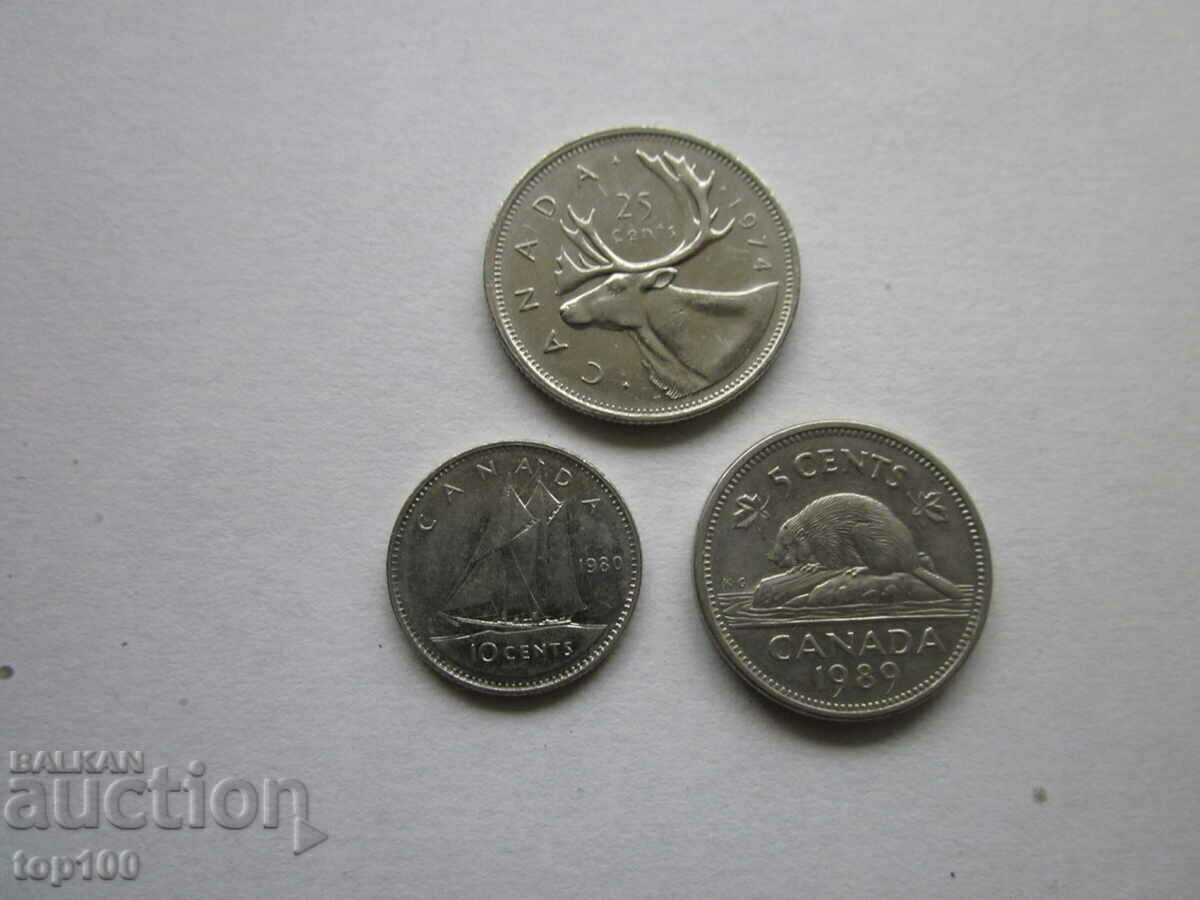 LOT CENTS CANADA 1974 BZC !!!